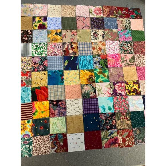 200 Floral 2" Precut Cotton Fabric Squares Bundle Quilting Craft Sewing - Picture 3 of 11